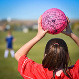 Vizari Cali Pink/Black Soccer Ball