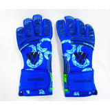 Vizari Sports Evolution Soccer Goalkeeper Gloves – Navy/Sky Blue