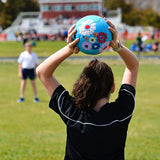 Vizari Blossom Training Soccer Ball – Blue/Pink