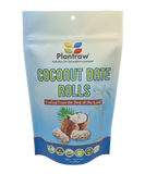 Coconut-Date Rolls - Original (7oz) - 0g refined carbs. Gluten free, Raw, vegan, organic, paleo friendly.