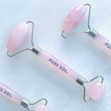 PURE SOL. Beauty Rose Quartz Face Roller