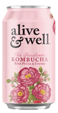 Rose Petal & Lychee Kombucha Organic - 6pk