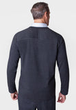 Rugvee Pullover V-Neck Sweatshirt - Charcoal Grey