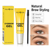 Clear Eyebrow Gel 3PCS Set, Strong Hold Waterproof Brow Shaping Gel, Natural Fuller Brows Makeup, Flake-Free Brow Lamination