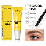 Clear Eyebrow Gel 3PCS Set, Strong Hold Waterproof Brow Shaping Gel, Natural Fuller Brows Makeup, Flake-Free Brow Lamination