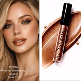 SYDONI PRISMATIC SHIMMERING LIPGLOSS SHADE S10 - Warm Brown with Gold and Pink Shimmer