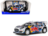 Ford Puma Rally1 Hybrid #16 Adrien Fourmaux Alexandre Coria 3rd Place Rally Sweden (2024) Competition Series 1/18 Diecast 