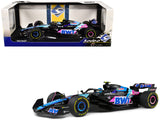Alpine A524 #10 Pierre Gasly BWT Formula One F1 Monaco GP (2024) Competition Series 1/18 Diecast Model Car by Solido