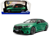 2025 BMW M5 Isle of Man Green Metallic 1/18 Diecast Model Car by Solido