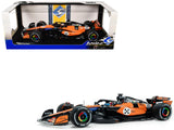 McLaren MCL39 #81 Oscar Piastri OKX 3rd Place Formula One F1 Monaco GP (2025) Competition Series 1/18 Diecast Model Car by