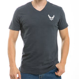 Military V-Neck Tee, Air Force, Navy, S