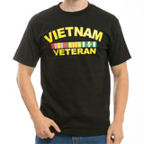 Classic Milit Ts, Vietnam Vet, Black, S