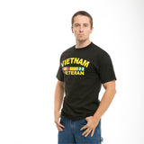 Classic Milit T'S, Vietnam Vet, Black Xl