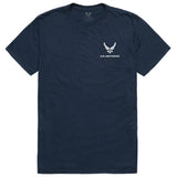 Classic Military Ts, Aforce Wing, Nvy, L