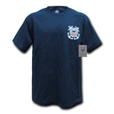 Basic Military T'S, Coast Guard, Navy,2X