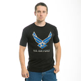 30 Single Tee, Us Airforce 2, Black,Xl