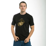 30 Single Tee, Us Marine 2, Black, L