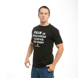 Military Graphics T'S, Pain, Blk, L