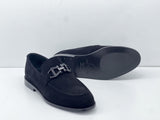 C Collection Suede Loafer - Black