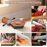 2/5 Angles Rolling Knife Sharpener Kit Straight Edge Roller Knife Sharpening 15 and 20 Degrees Angle Roller Kitchen Accessory