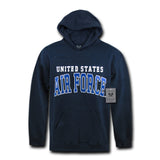 Pullover Hoodie, US Air Force, Navy, L