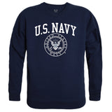 Crewneck Sweatshirt, Navy, Navy, 2X
