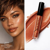 SYDONI PRISMATIC SHIMMERING LIPGLOSS SHADE S8 - Bright Orange with Warm Golden Shimmer