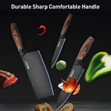 MDHAND Kitchen Knife Set Stainless Steel Knife, 6-Piece Kitchen Tool Set, Fruit Knife, Essential Cooking Tools for Restaurants