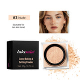 Lakerain Loose Baking Setting Powder Oil Control Natural Matte Finish Long Lasting Makeup Setting Powder Korean Cosmetic 4colors