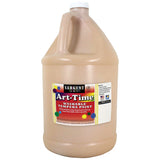 Art-Time Washable Tempera Paint, Peach, Gallon