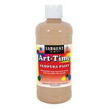 Art-Time Tempera Paint, 16oz., Peach