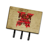 Caroline'S Treasures Sb3006Th68 Hex Marks The Spot Halloween Leash Or Key Holder, Large, Multicolor