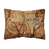 Caroline'S Treasures A Spook Tacular Day Halloween Canvas Fabric Decorative Pillow, Large, Multicolor