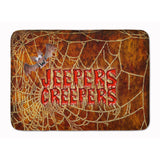 Caroline'S Treasures Jeepers Creepers With Bat Halloween Floor Mat, 19 X 27, Multicolor