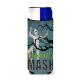 Monster Mash With Mummy Halloween Ultra Beverage Insulators For Slim Cans Sb3019Muk