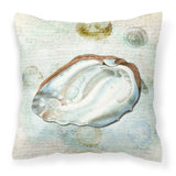 Caroline'S Treasures Sb3031Pw1414 Shells Canvas Fabric Decorative Pillow, Large, Multicolor