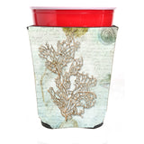 Coral Red Solo Cup Beverage Insulator Hugger
