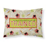 Caroline'S Treasures Sb3051Pillowcase My Dog'S Not Spoiled I'M Just Well Trained Moisture Wicking Fabric Standard Pillowcase,