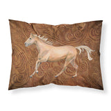 Caroline'S Treasures Sb3060Pillowcase Horse Moisture Wicking Fabric Standard Pillowcase, Large, Multicolor