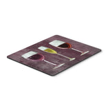 Caroline'S Treasures Three Glasses Of Wine Purple Mouse Pad/Hot Pad/Trivet (Sb3073Mp)