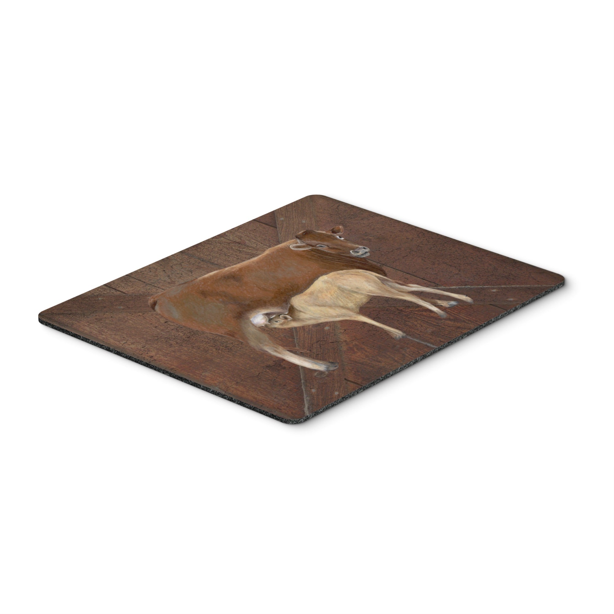 Caroline'S Treasures Cow Momma & Baby Mouse Pad/Hot Pad/Trivet (Sb3074Mp)