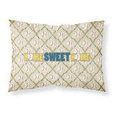 Caroline'S Treasures Sb3076Pillowcase Home Sweet Home Moisture Wicking Fabric Standard Pillowcase, Large, Multicolor