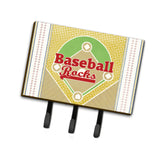 Caroline'S Treasures Sb3077Th68 Baseball Rules Leash Or Key Holder, Large, Multicolor