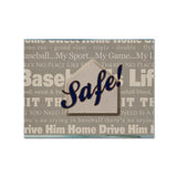 Caroline'S Treasures Sb3079Plmt Safe At Home Fabric Placemat, Multicolor