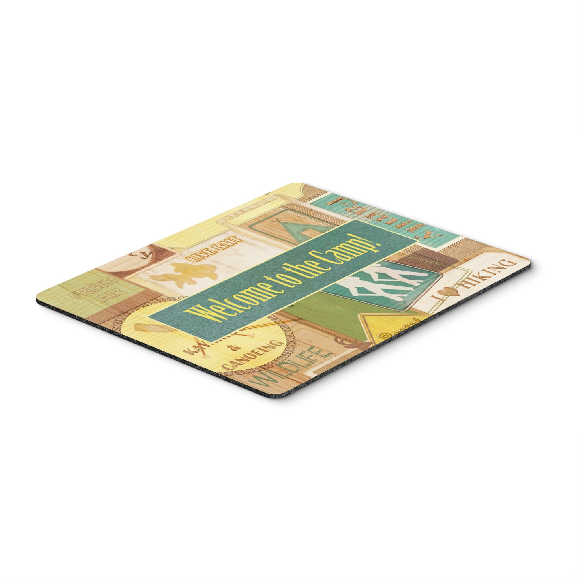 Caroline'S Treasures Welcome To The Camp Mouse Pad/Hot Pad/Trivet (Sb3080Mp)