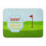 Caroline'S Treasures Bad Day At Golf Floor Mat, 19 X 27, Multicolor