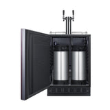 24 Wide Cold Brew Coffee Kegerator (Panel Not Included)