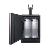 24 Wide Beer Kegerator (Panel Not Included)