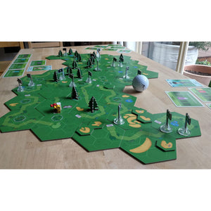 Seabrook Studios 18 Holes: Second Edition Base Game - Compete To Create A Golf Course, Seabrook Studios, Ages 14+, 1-5 Players ,
