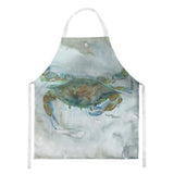 Caroline'S Treasures Sc2002Apron Crab A Leg Up Watercolor Kitchen-Aprons, Multicolor